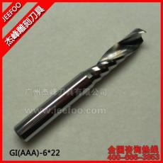 6*22(AAA series) Bits for Acylic and aluminum (One Flute Spiral Bits for Acrylic)