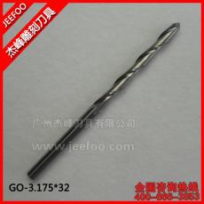3.175*32mm two flutes ball nose router bits, engraving machine tools, woodworking tools, cutters,3d carving relief