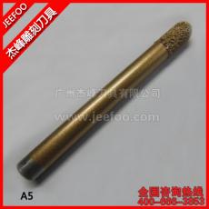 A5-6*12mm flat CNC Carbide Straight Engrave Emery Bit Burr, Milling Cutters, Router Bits