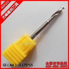 3.175*15 AA seriesOne Flute Engraving Tool Bits,Spiral Drill Bits,End Milling Cutter,Tungsten Cutting Tools