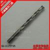 3.175*25 mm Double Edged Flute Spiral CNC Router Bits for Acrylic, PVC