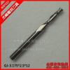 3.175*2.5*12 mm Guangzhou Two Flutes End Mill Cutters, Cutting Tool Bits, Carving Tools, CNC Router Bits for Engraver