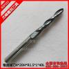 4*R1.5*20H*1degree*40L Wood Tapered Tools ,Ball Nose Tapered Bits,Metal Engraving End Mill